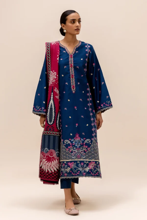 Beechtree Unstitched Winter Limited Edition   | BT22401UN004065-BLUE-2000000265858-3PC