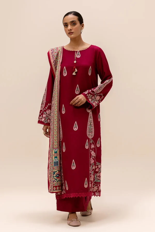 Beechtree Unstitched Winter Limited Edition   | BT22401UN004066-PINK-2000000265859-3PC