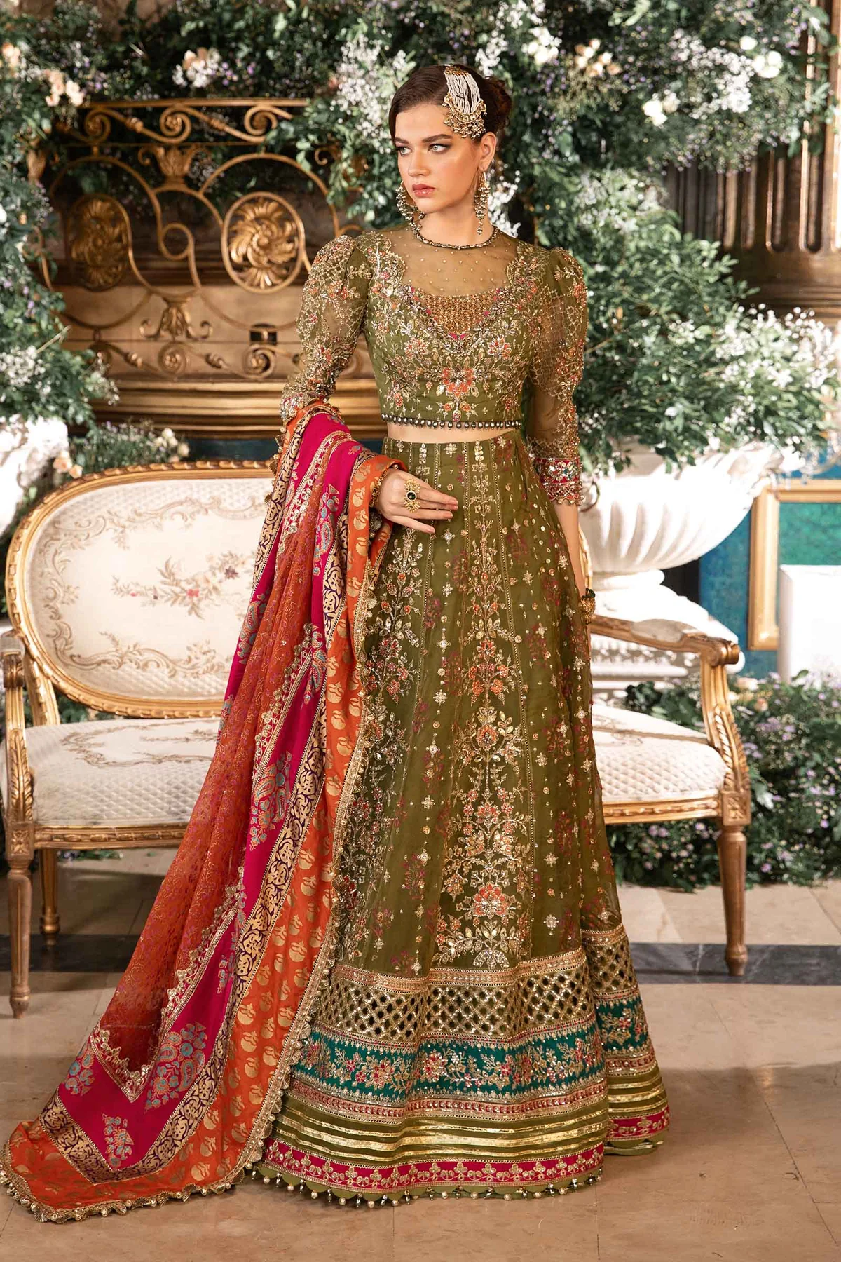 MARIA.B Mbroidered Wedding Collection | BD-2906