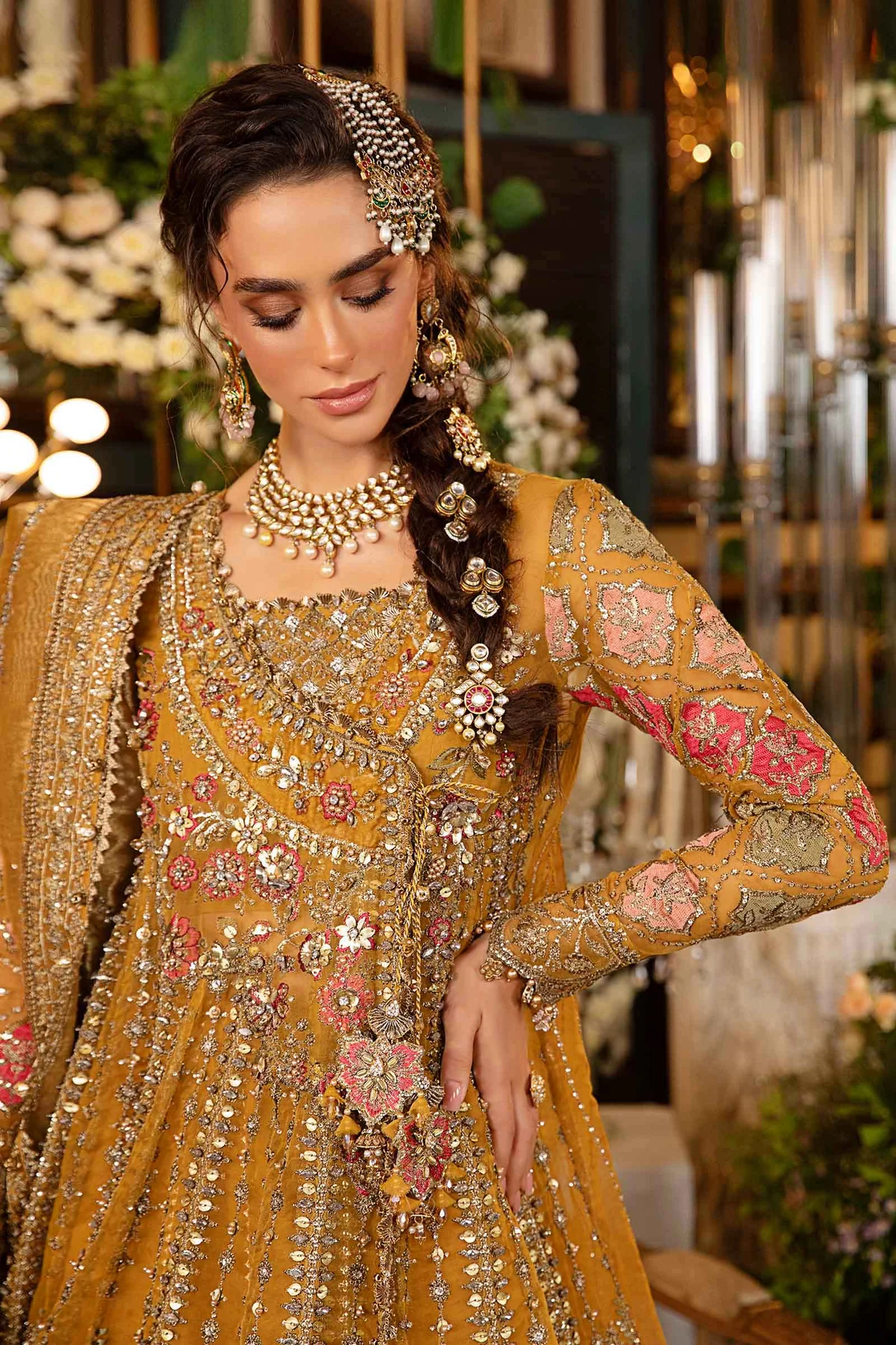MARIA.B Mbroidered Wedding Collection | BD-2907 - Image 5