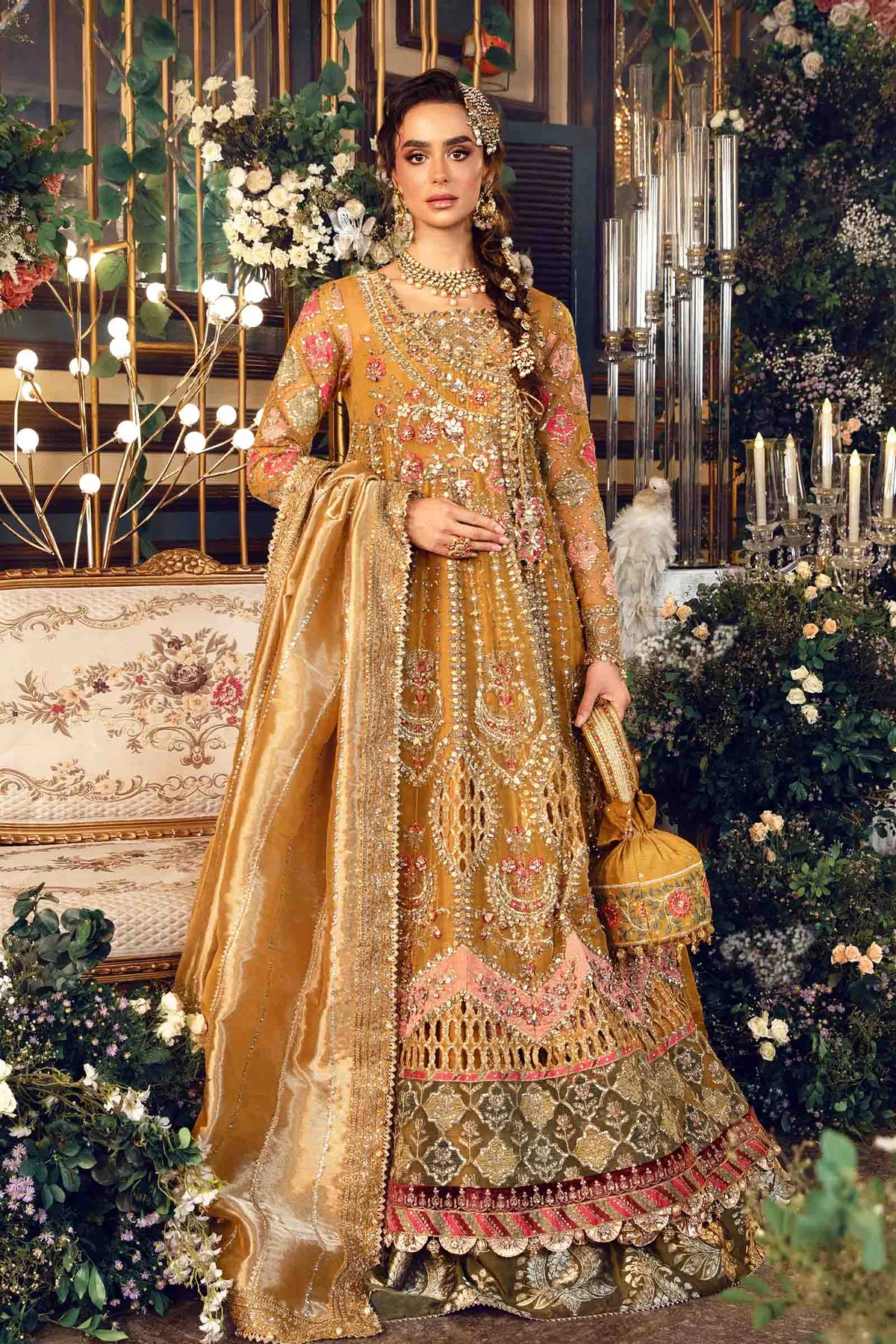 MARIA.B Mbroidered Wedding Collection | BD-2907