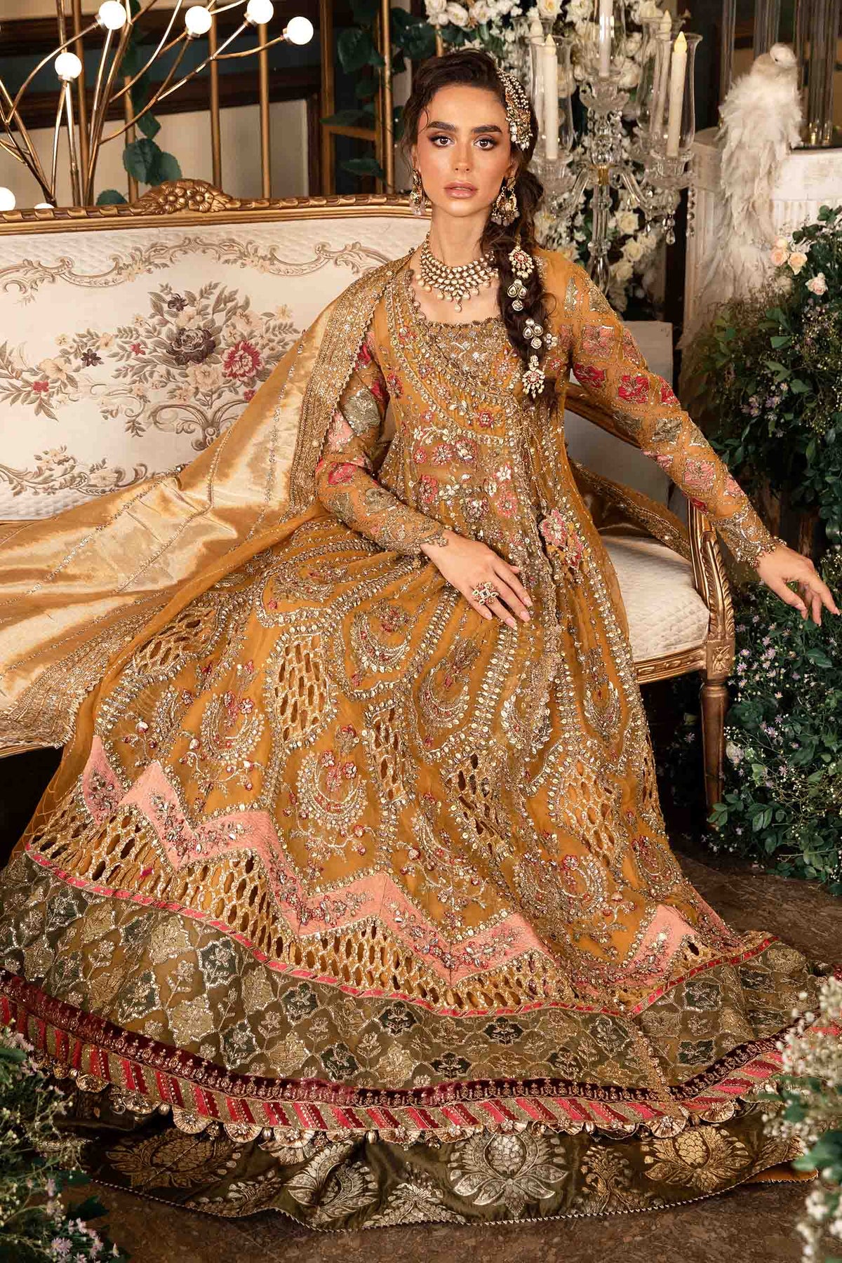 MARIA.B Mbroidered Wedding Collection | BD-2907 - Image 2
