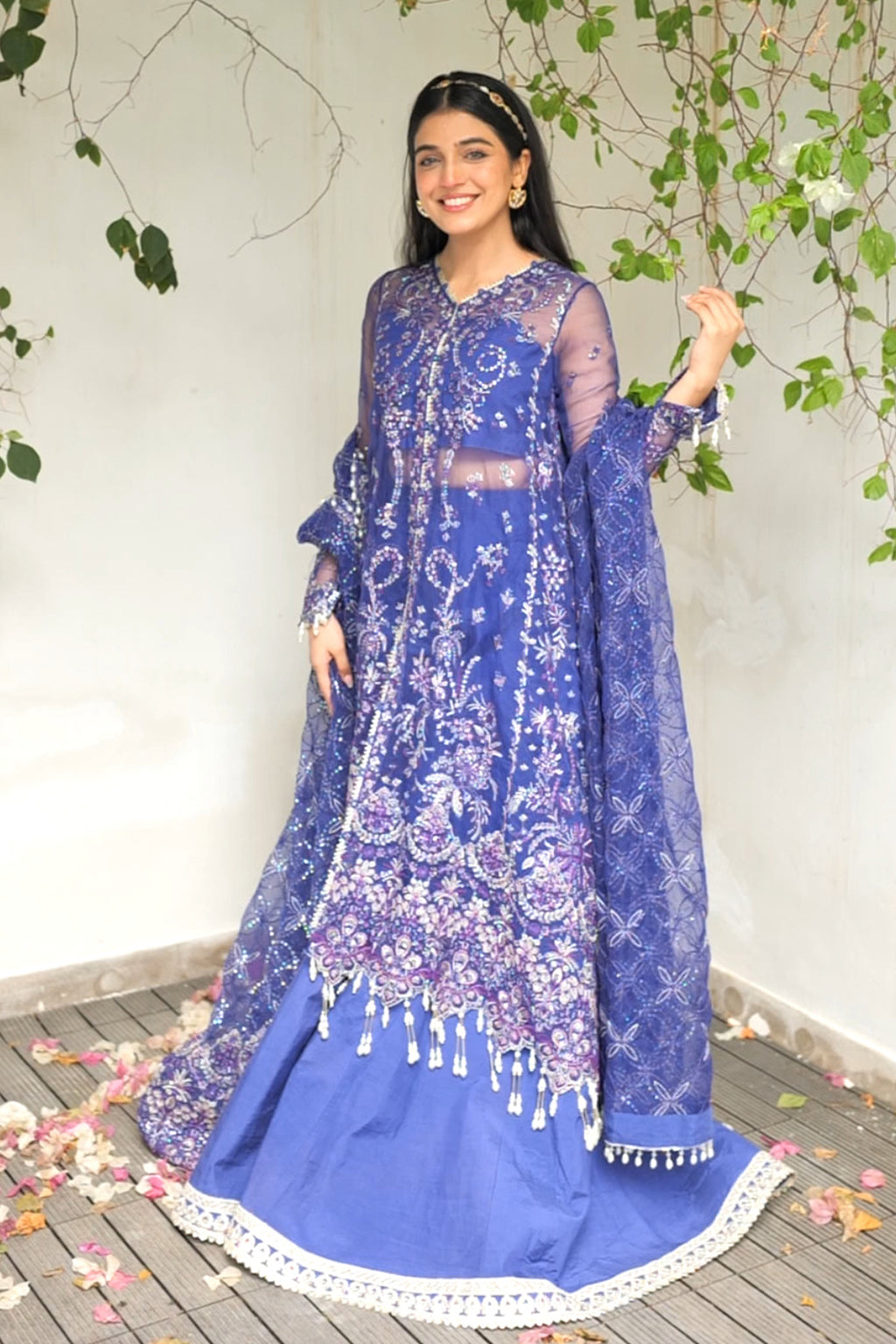 Silsila Unstitched Festive by Saad Shaikh | Onara
