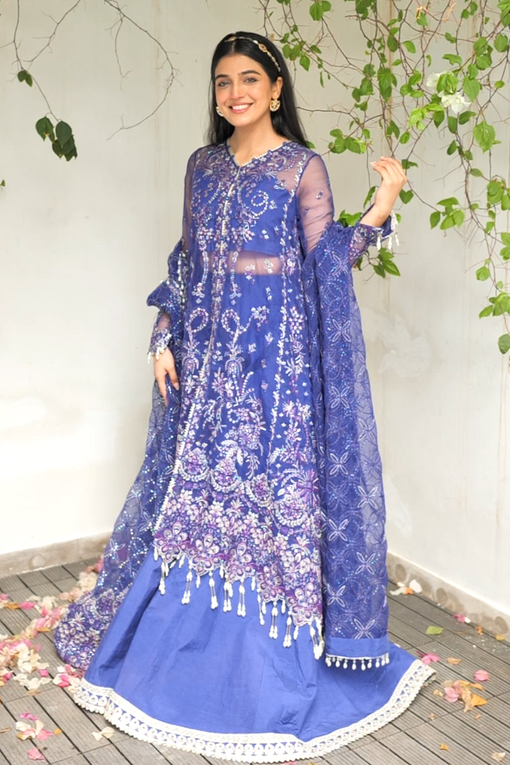 Silsila Unstitched Festive by Saad Shaikh | Onara - Image 3