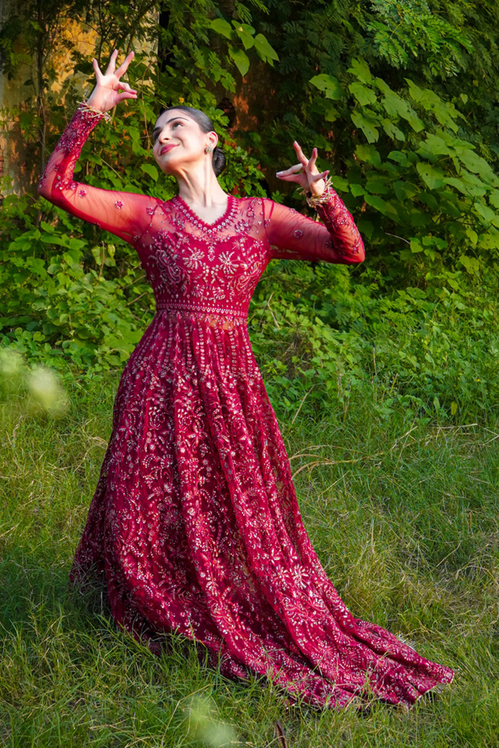 Silsila Unstitched Festive by Saad Shaikh | Elaila - Image 2