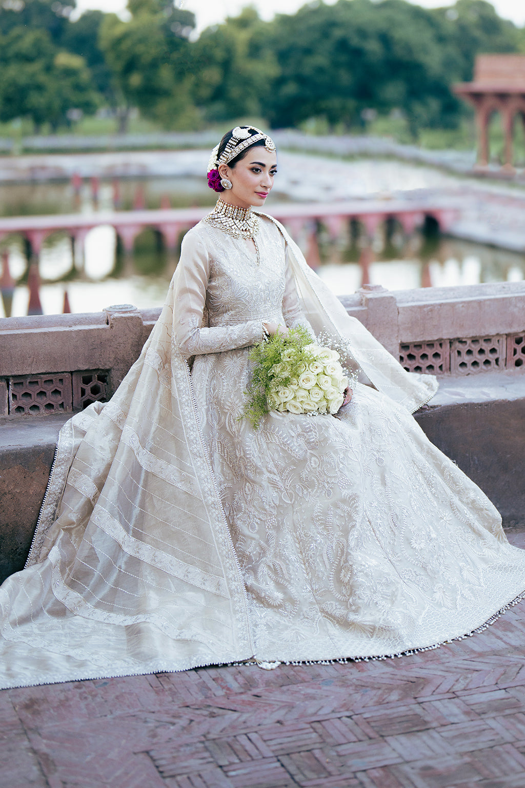 Silsila Unstitched Festive by Saad Shaikh | Mira - Image 7