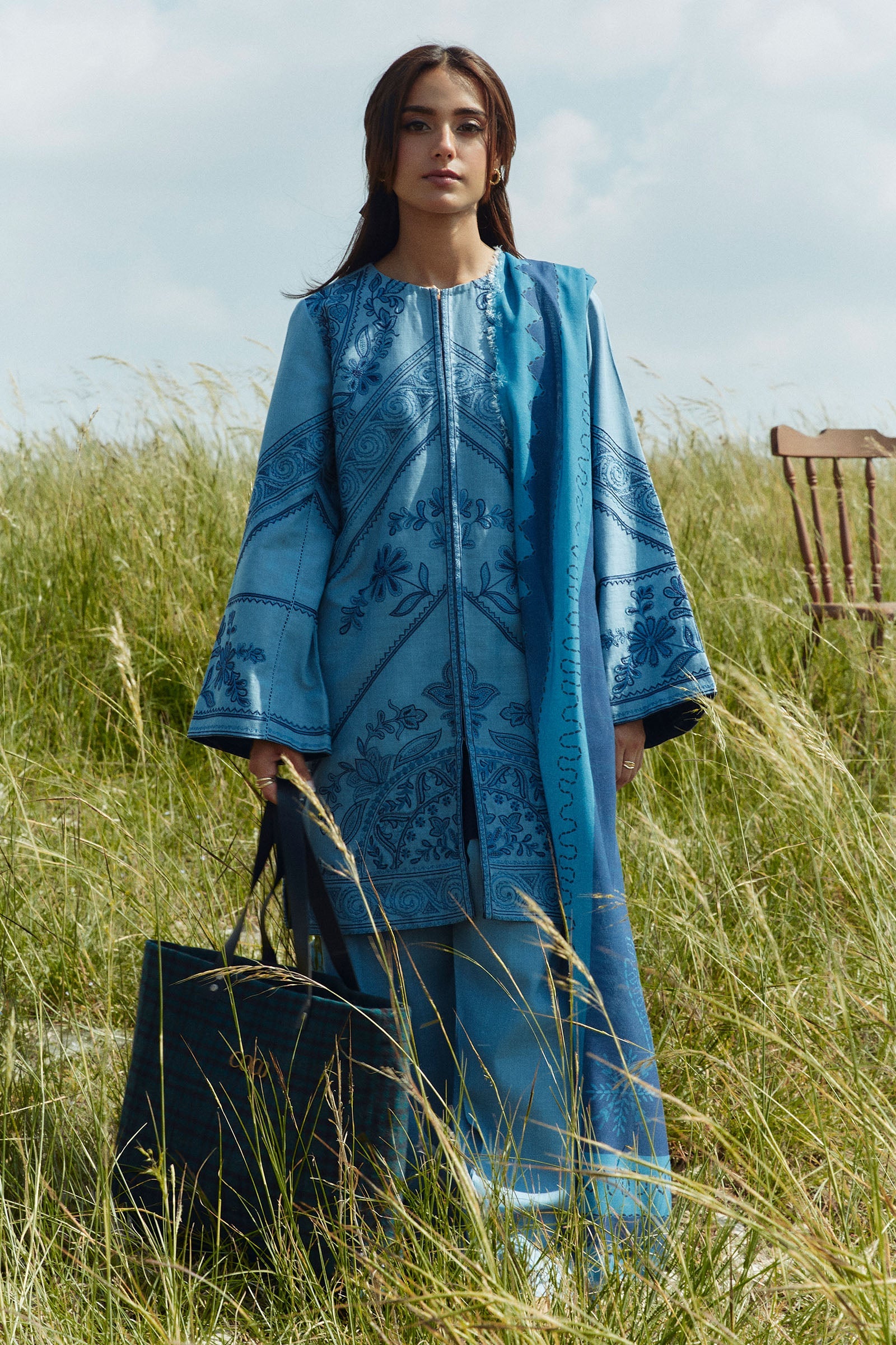 Coco Winter Unstitched by Zara Shahjahan | 4A (GZ-433)