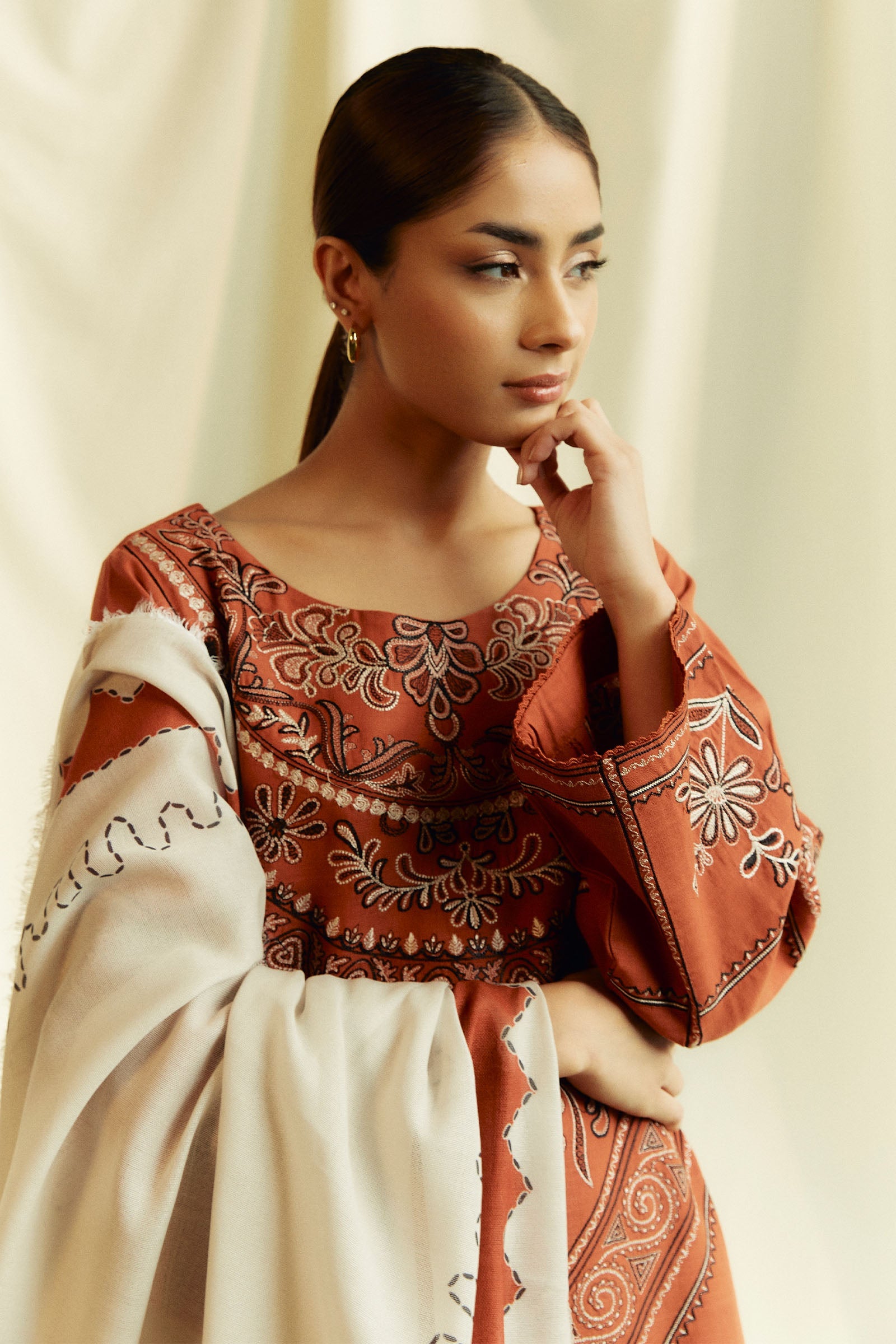 Coco Winter Unstitched by Zara Shahjahan | 4B (GZ-368) - Image 3