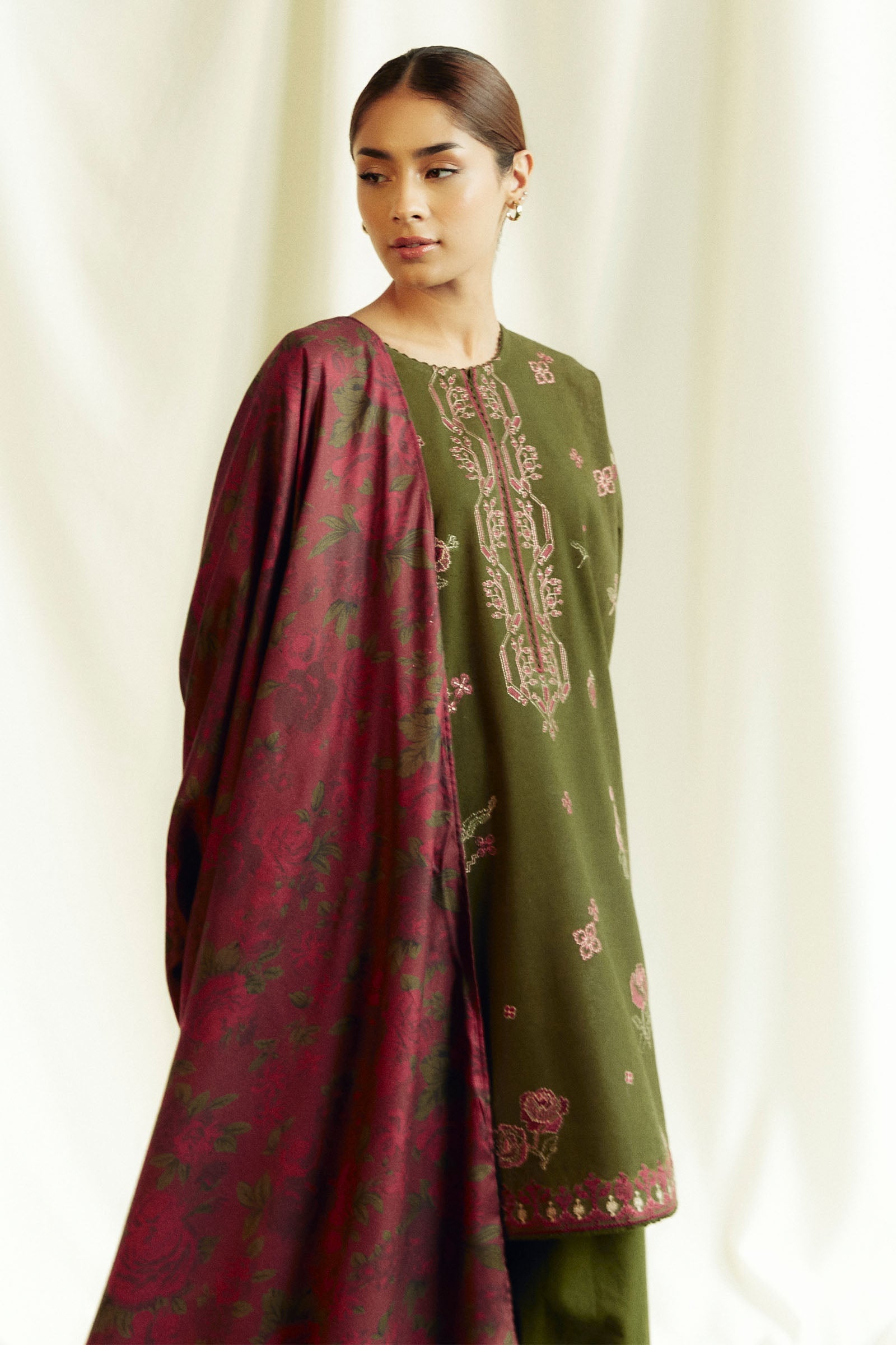 Coco Winter Unstitched by Zara Shahjahan | 8B (GZ-434) - Image 4