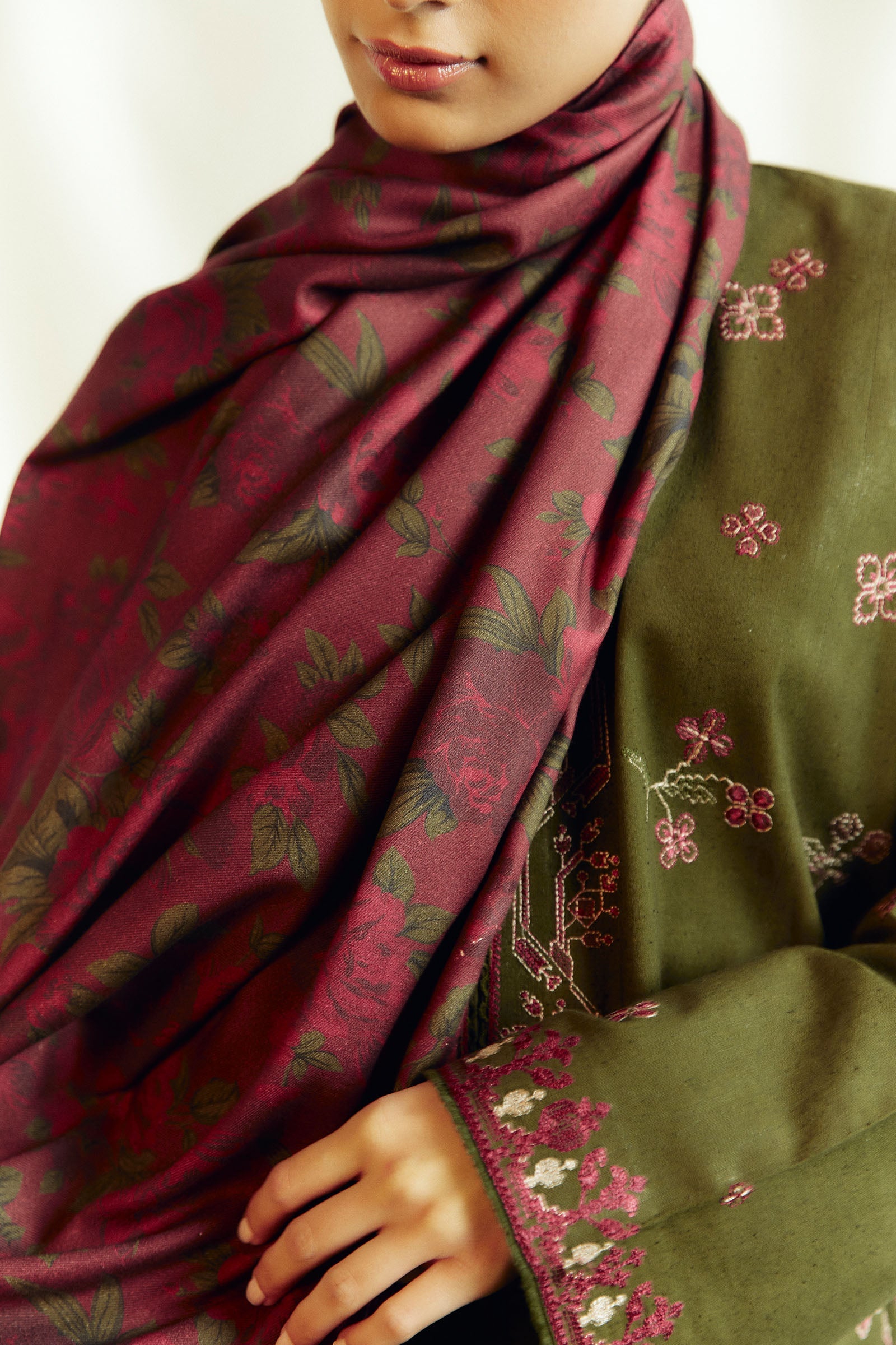 Coco Winter Unstitched by Zara Shahjahan | 8B (GZ-434) - Image 3
