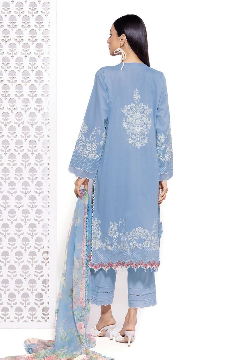 Khaadi Fall Collection | ca240804_blue - Image 2