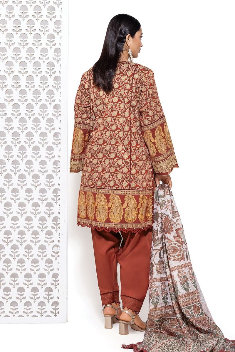 Khaadi Fall Collection | cs240810_rust - Image 2