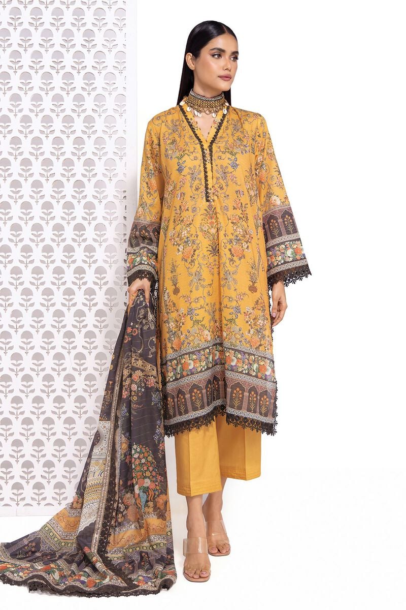 Khaadi Fall Collection | me240808_yellow