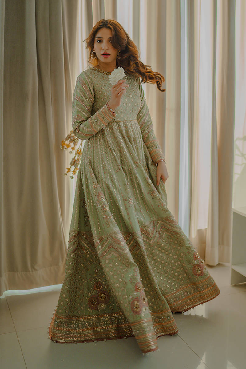 Zarlish By Mohsin Naveed Ranjha Vol 5 Wedding`24 | ZWU-24-41-1 Ramsha Khan in Mastani - Image 3