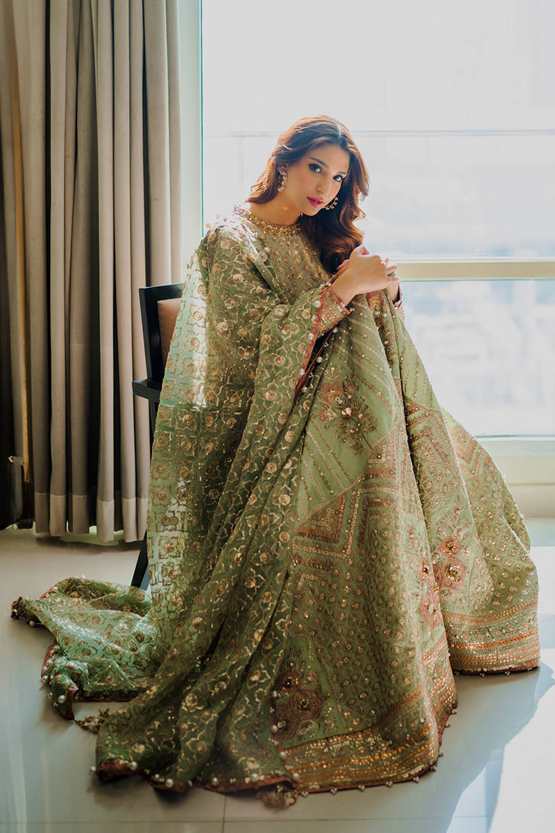 Zarlish By Mohsin Naveed Ranjha Vol 5 Wedding`24 | ZWU-24-41-1 Ramsha Khan in Mastani - Image 2