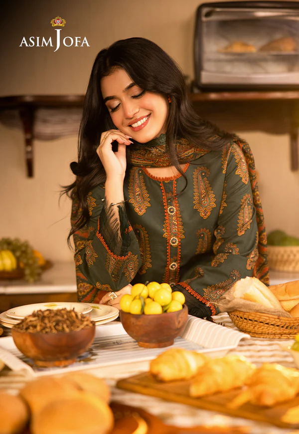 Asim Jofa Printed Lawn Collection- AJUBJ 22