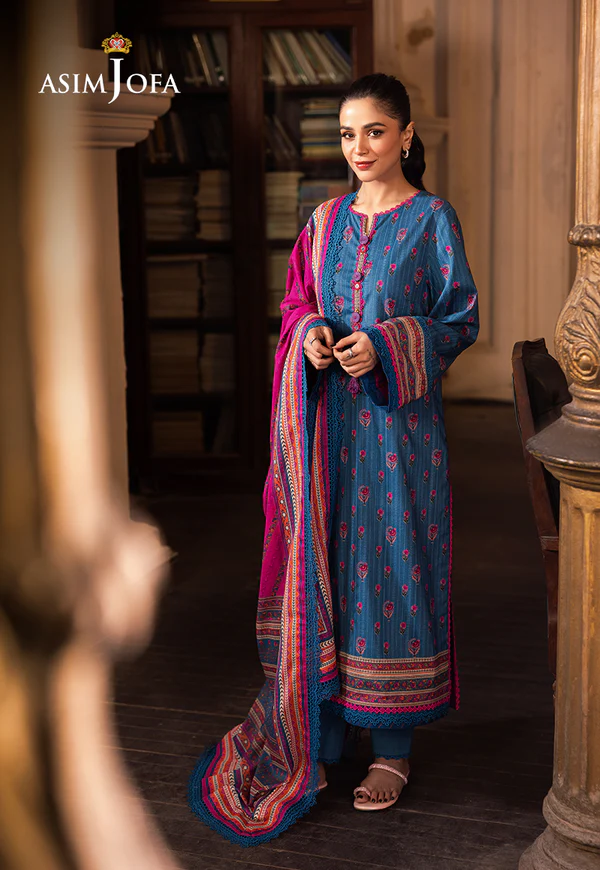 Asim Jofa Printed Lawn Collection- AJUBJ-40