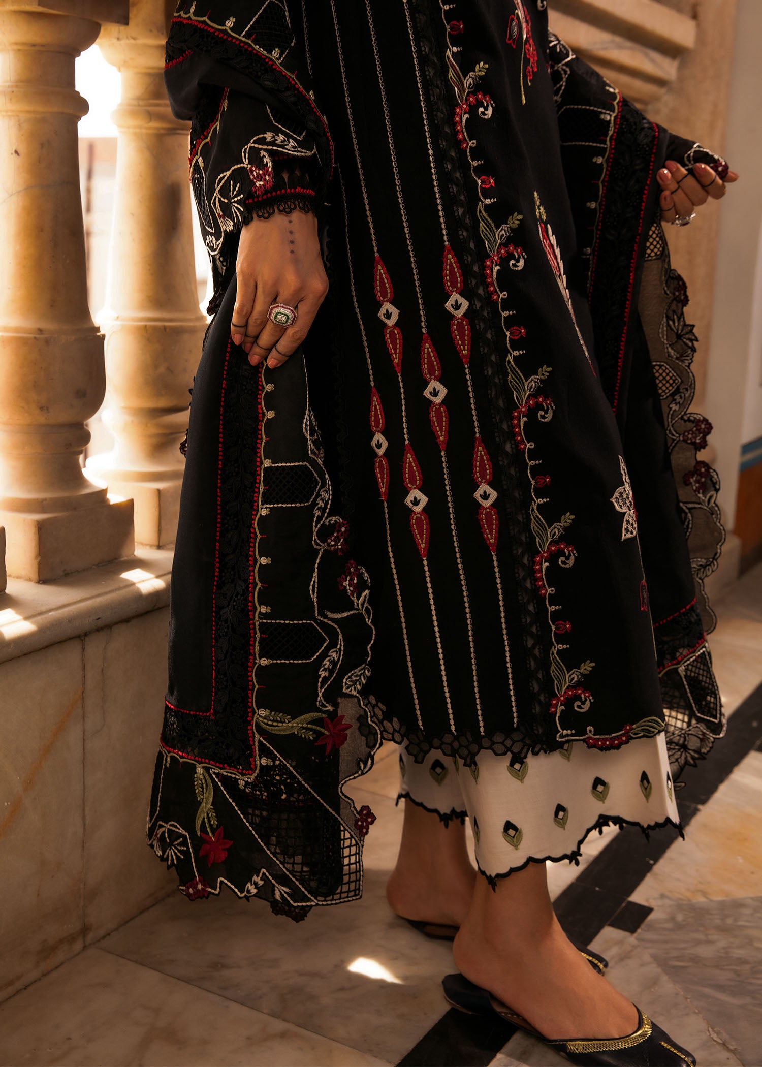 Crimson Winter Collection | Meenakari - Image 5