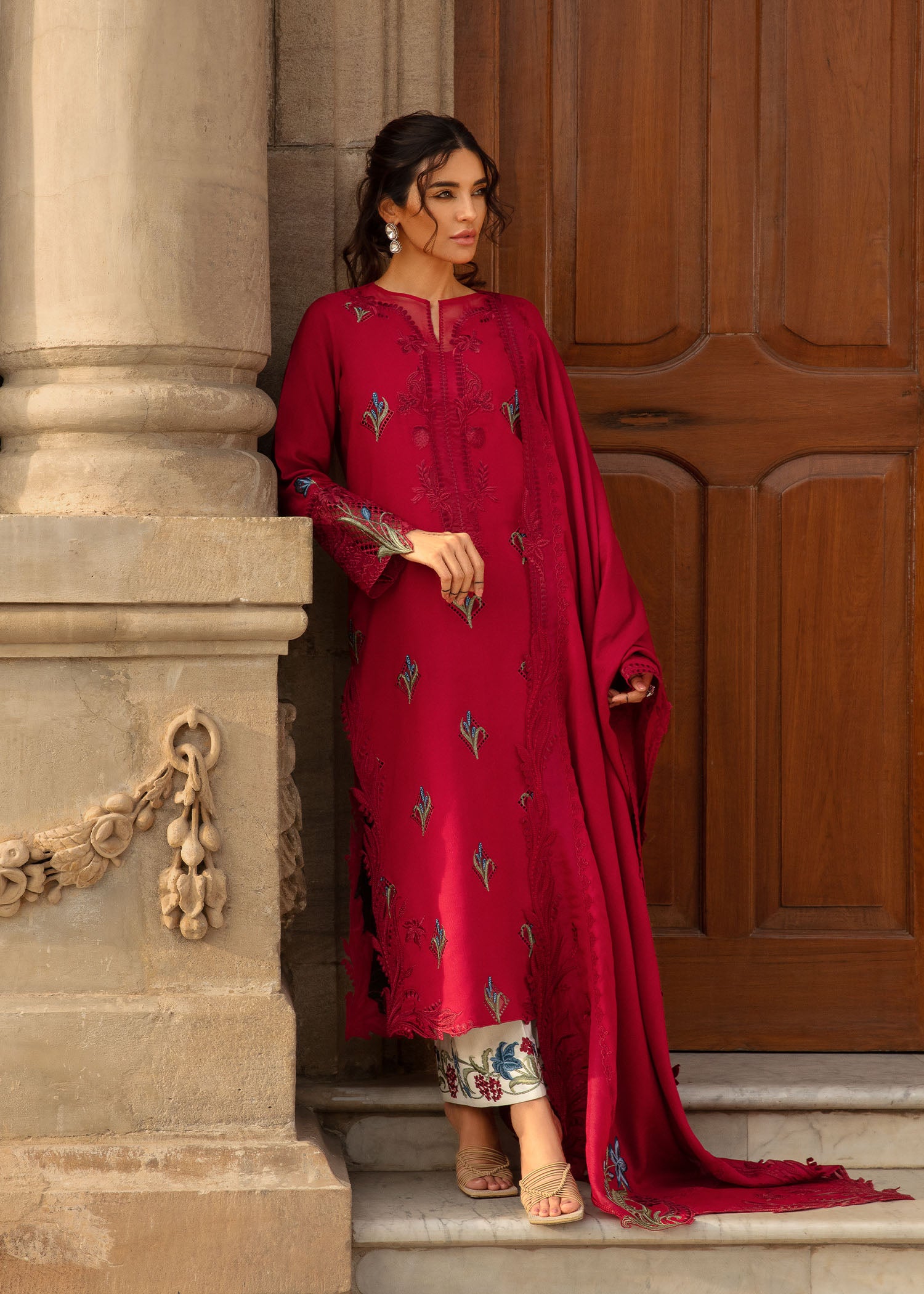 Crimson Winter Collection | Jurao ka Kaam - Image 5