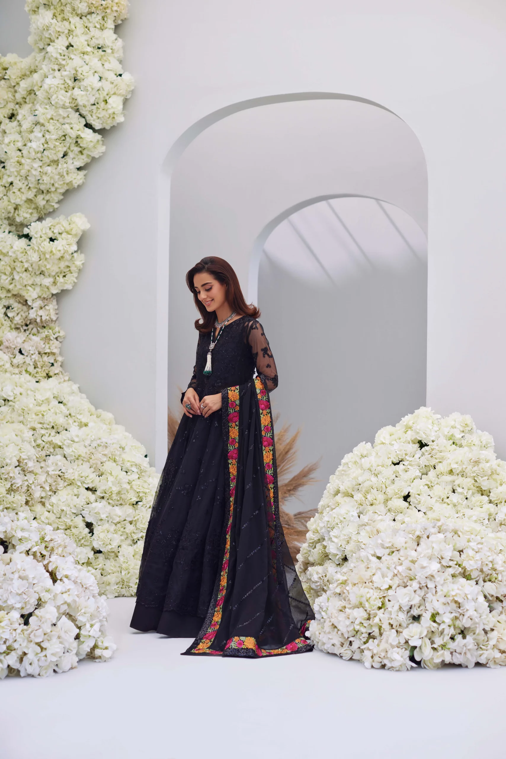 Mina Hasan Luxury Unstitched Collection | Sahar - Image 3