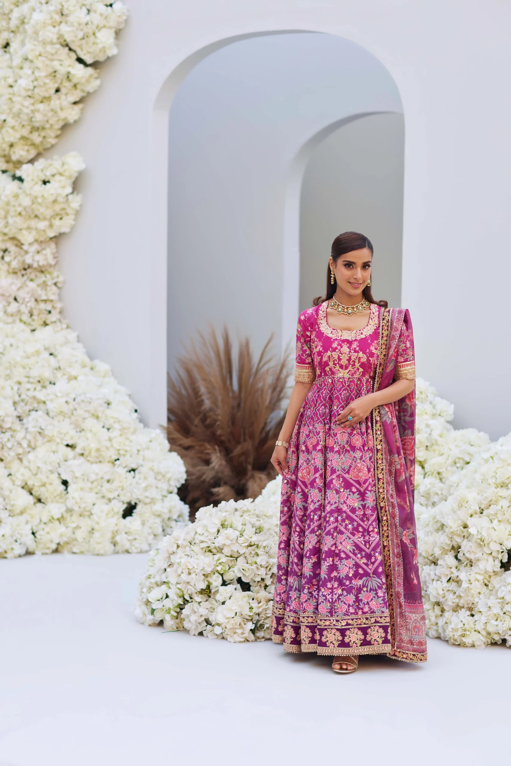 Mina Hasan Luxury Unstitched Collection | Nisha - Image 5
