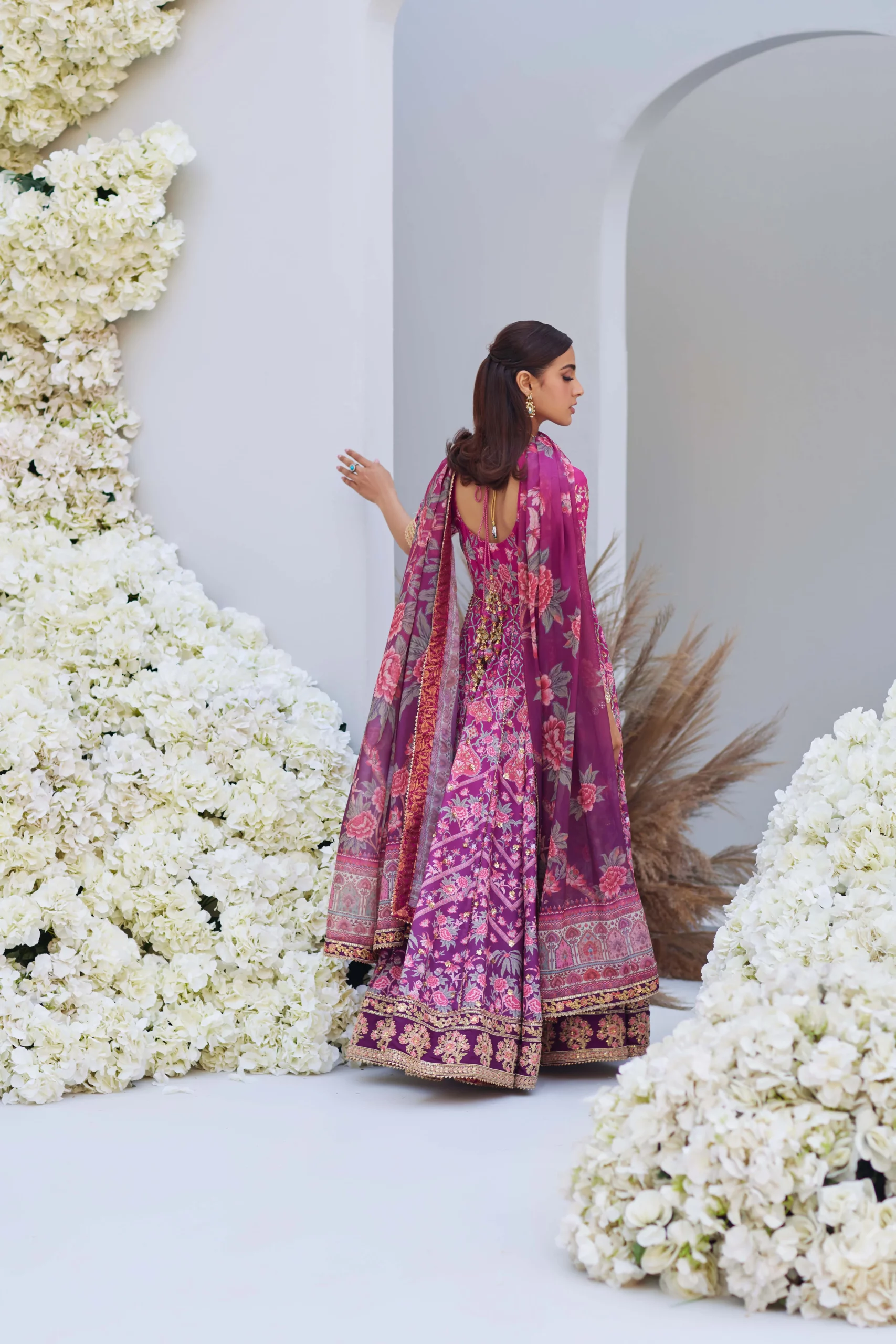 Mina Hasan Luxury Unstitched Collection | Nisha - Image 2