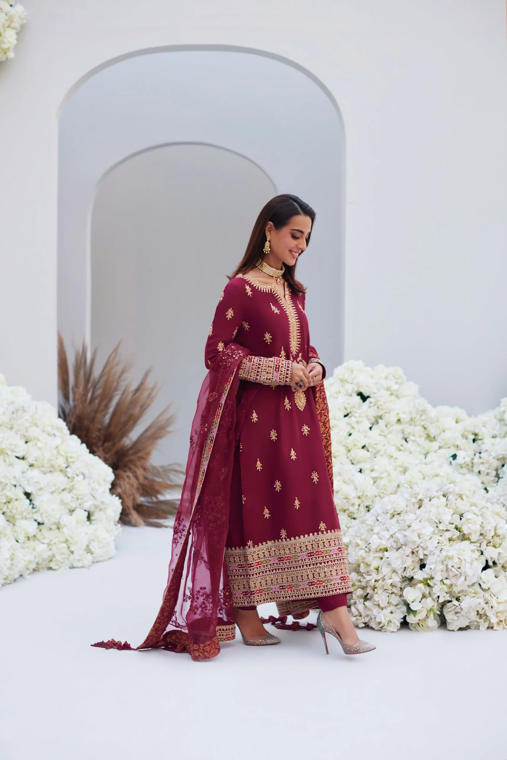 Mina Hasan Luxury Unstitched Collection | Maya - Image 2