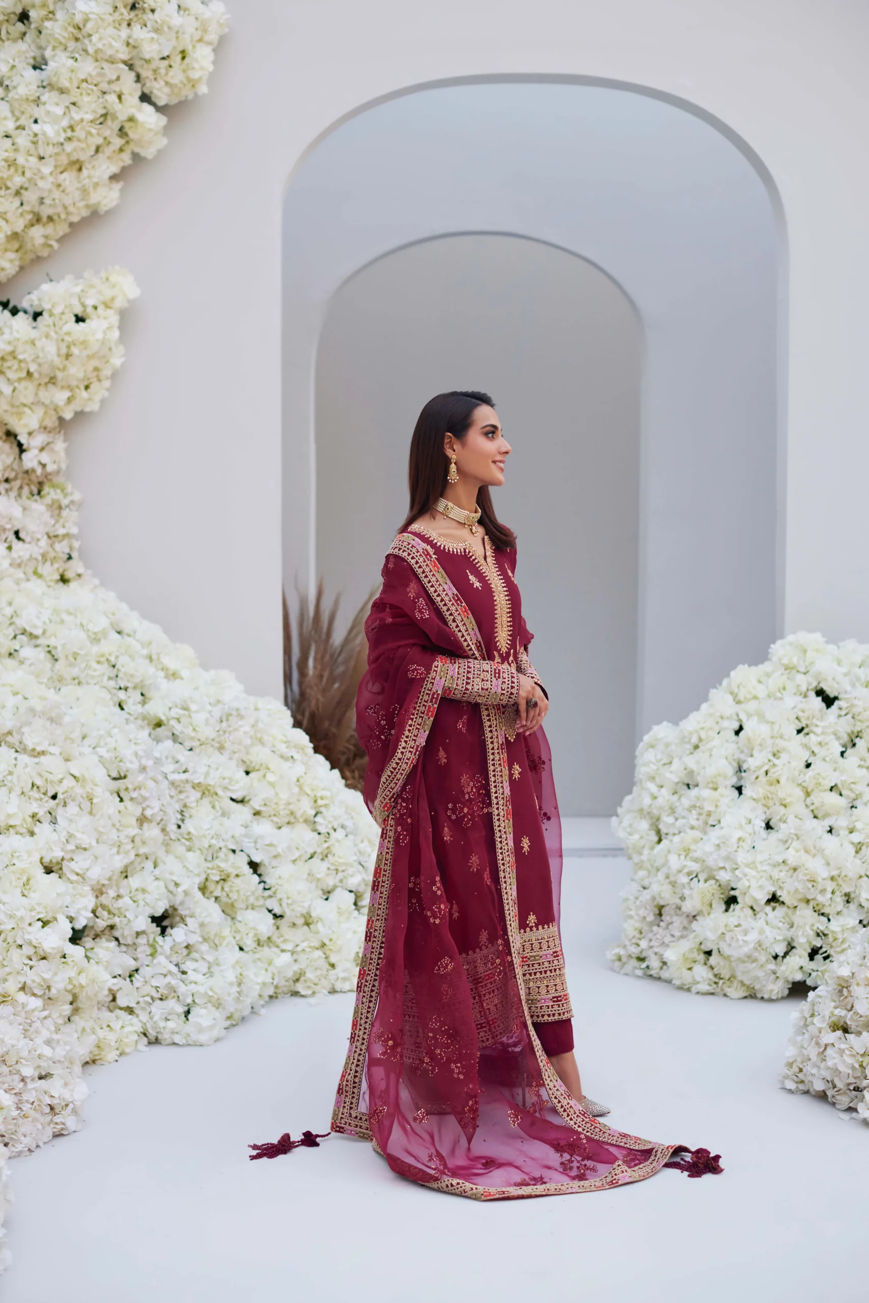 Mina Hasan Luxury Unstitched Collection | Maya - Image 3