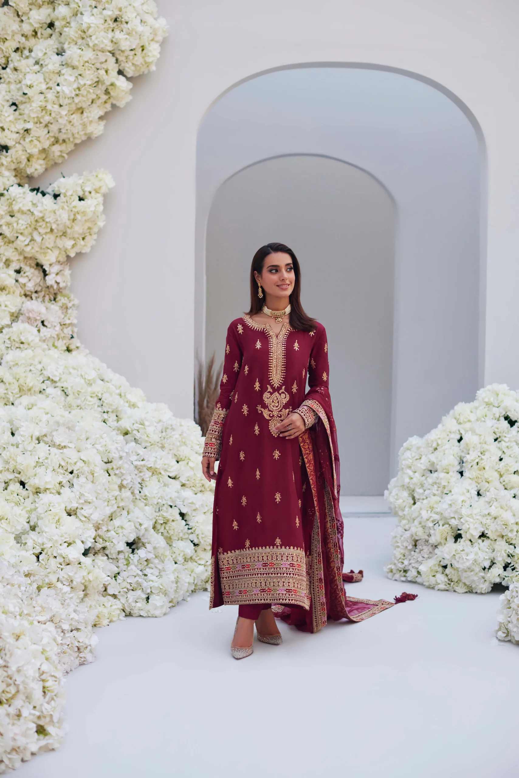 Mina Hasan Luxury Unstitched Collection | Maya - Image 4