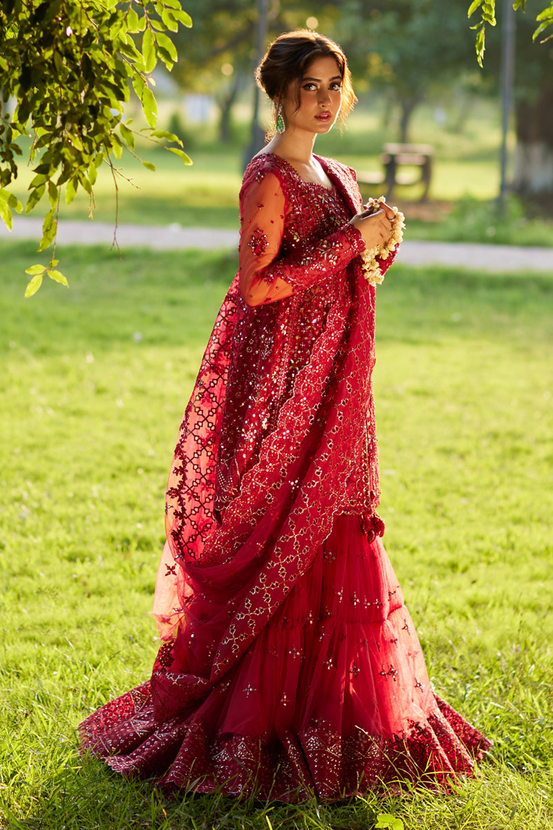 Qalamkar Shadmani Formals | Sajal Ali | SH-07 - Image 2