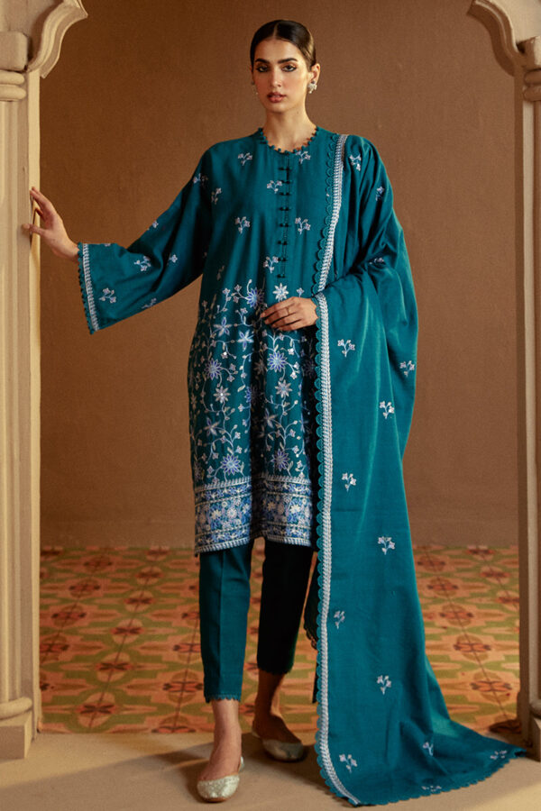 Cross Stitch Winter Collection   | TURQUOISE MEADOW