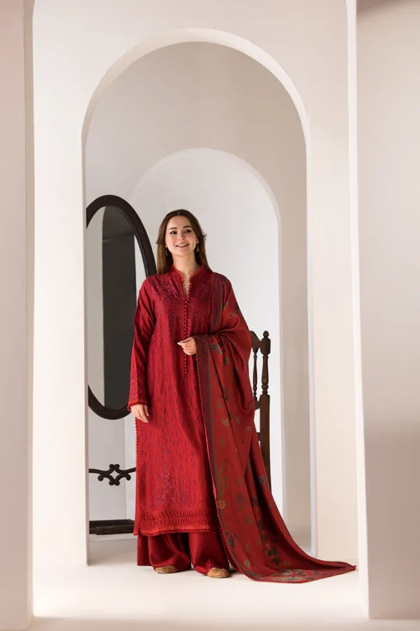 Sobia Nazir Winter Shawl   | 1A