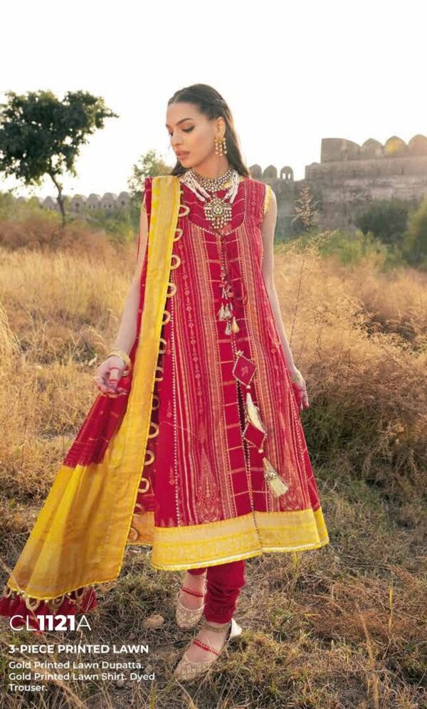 Gul Ahmed Basics Lawn | CL-1121 A | GZ-1