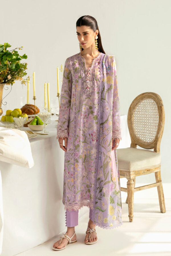 Qalamkar QPrints Unstitched Printed Lawn | 04A (GZ-428)