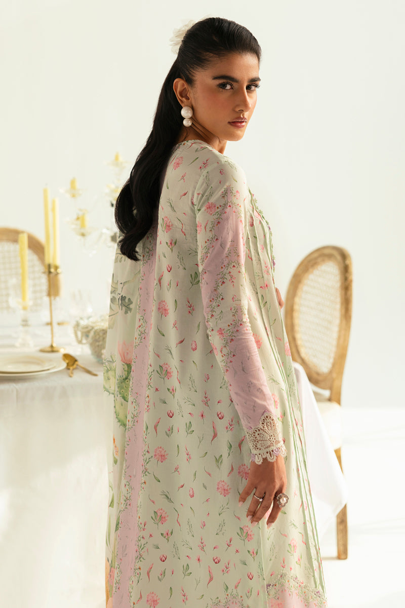 Qalamkar QPrints Unstitched Printed Lawn | 07A - Image 3