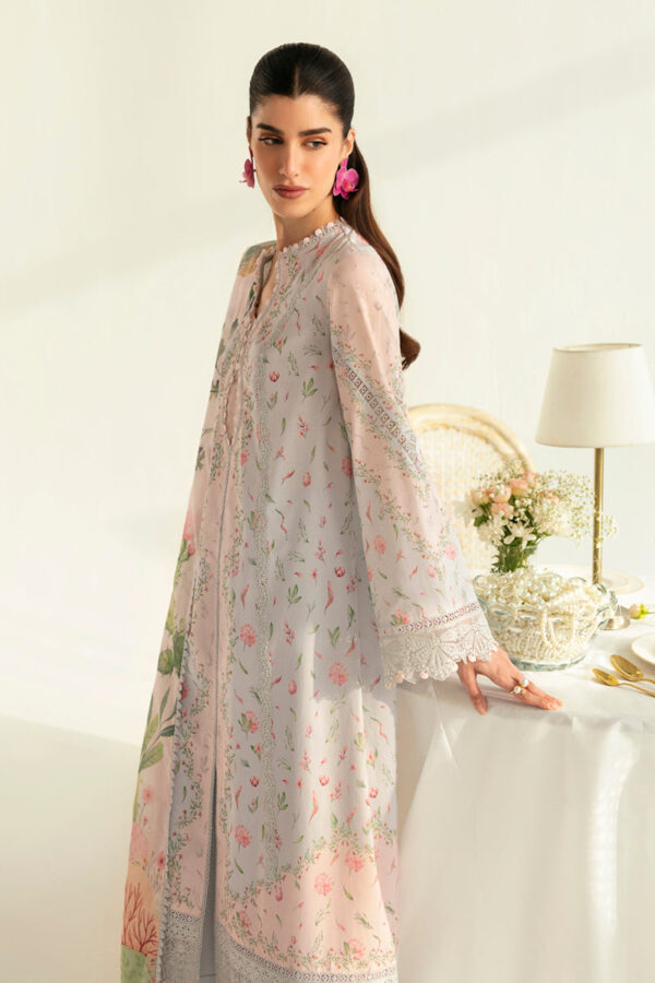 Alternative view of Qalamkar QPrints Unstitched Printed Lawn | 07B