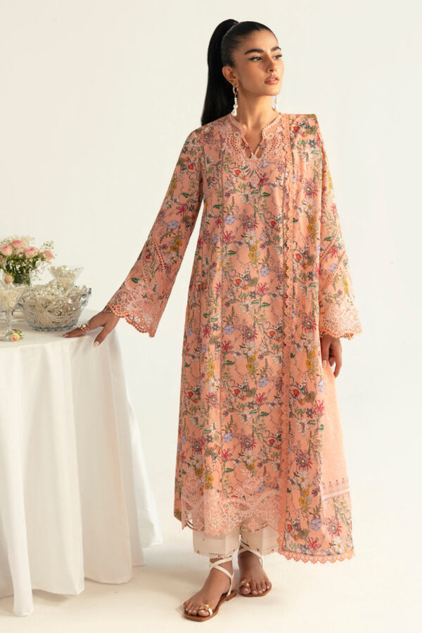 Qalamkar QPrints Unstitched Printed Lawn | 10B