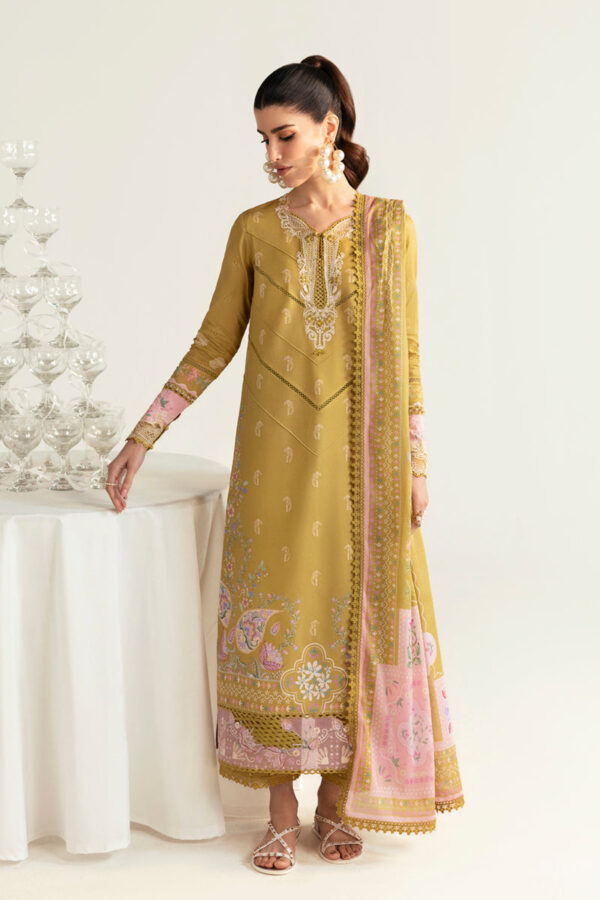 Qalamkar QPrints Unstitched Printed Lawn | 05A
