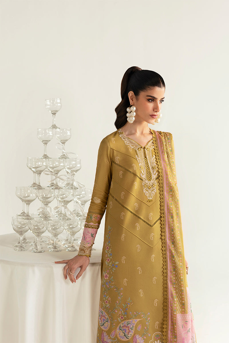 Qalamkar QPrints Unstitched Printed Lawn | 05A - Image 4