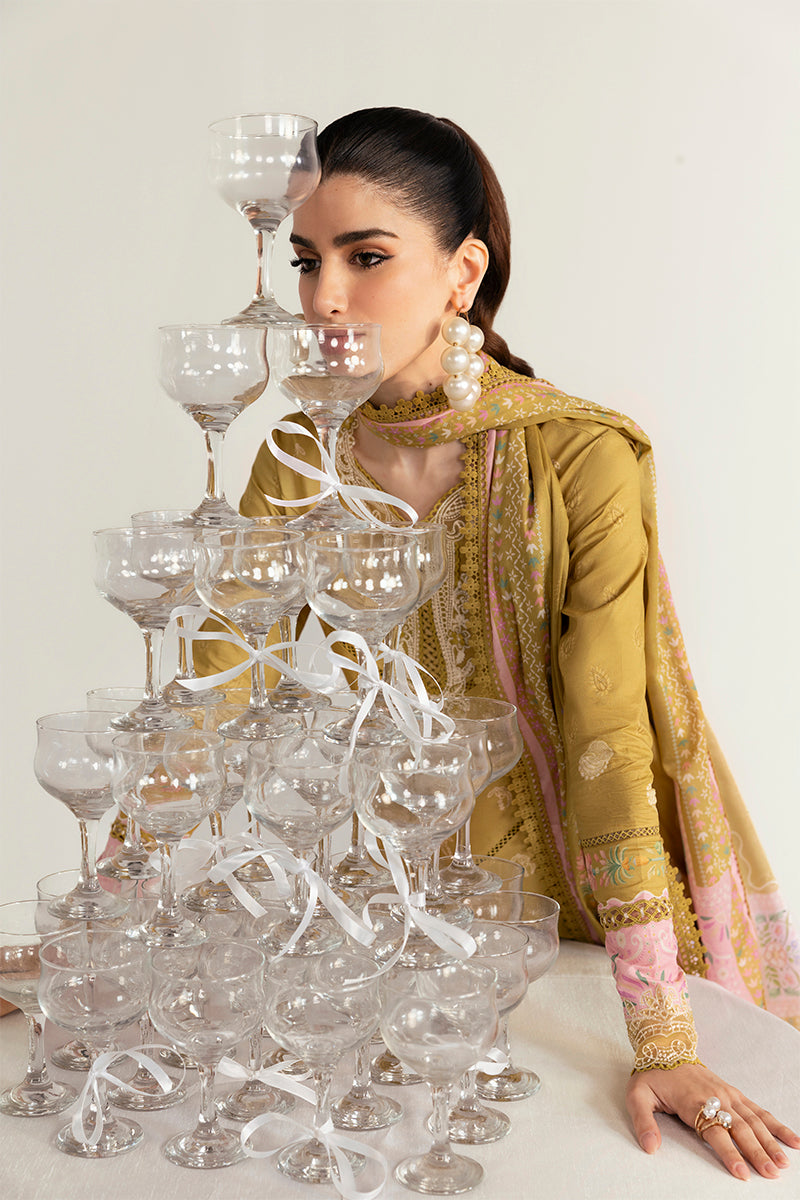Qalamkar QPrints Unstitched Printed Lawn | 05A - Image 5