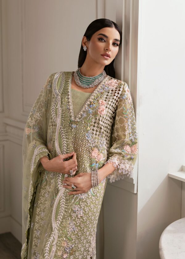 Alternative view of Crimson X Saira Shakira Unstitched Wedding Collection   | CW24-D3