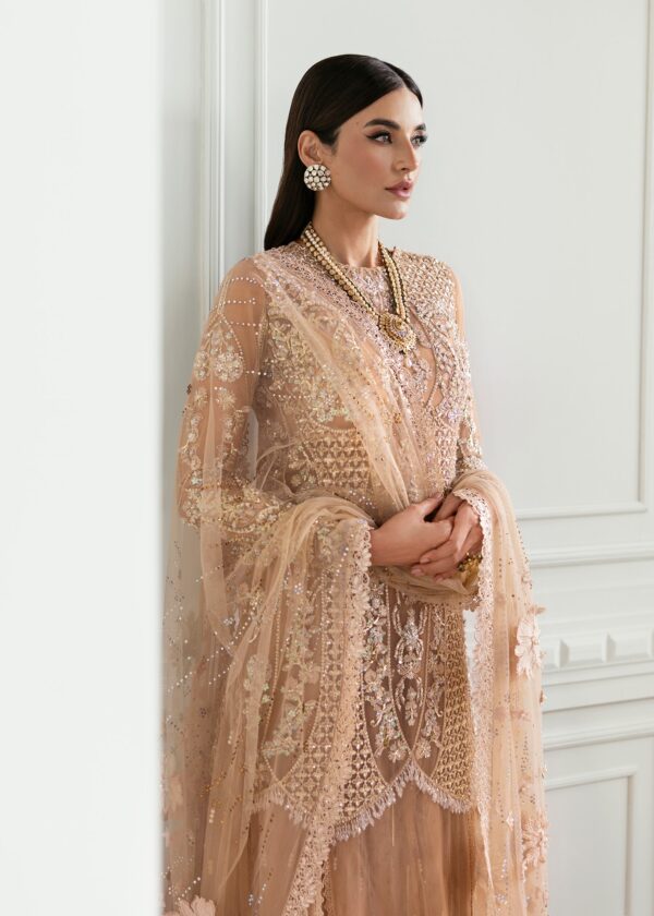 Alternative view of Crimson X Saira Shakira Unstitched Wedding Collection   | CW24-D5