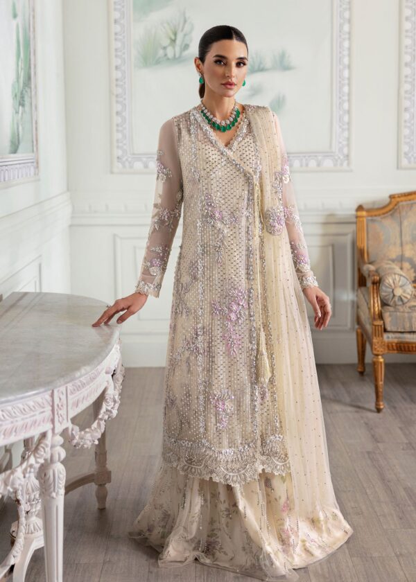 Alternative view of Crimson X Saira Shakira Unstitched Wedding Collection   | CW24-D4
