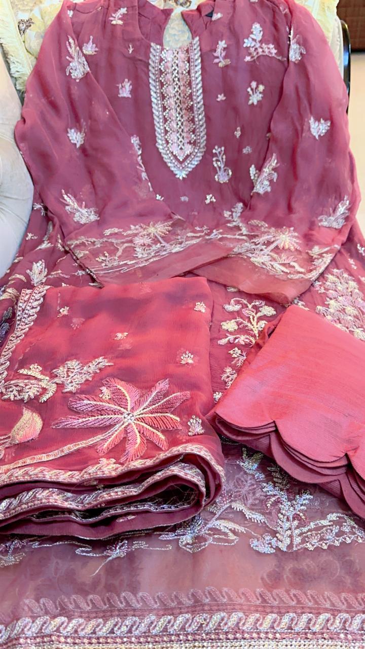 Salwar Kameez | XL Size - Fully Stitched | GZ | OS-023 - Image 3