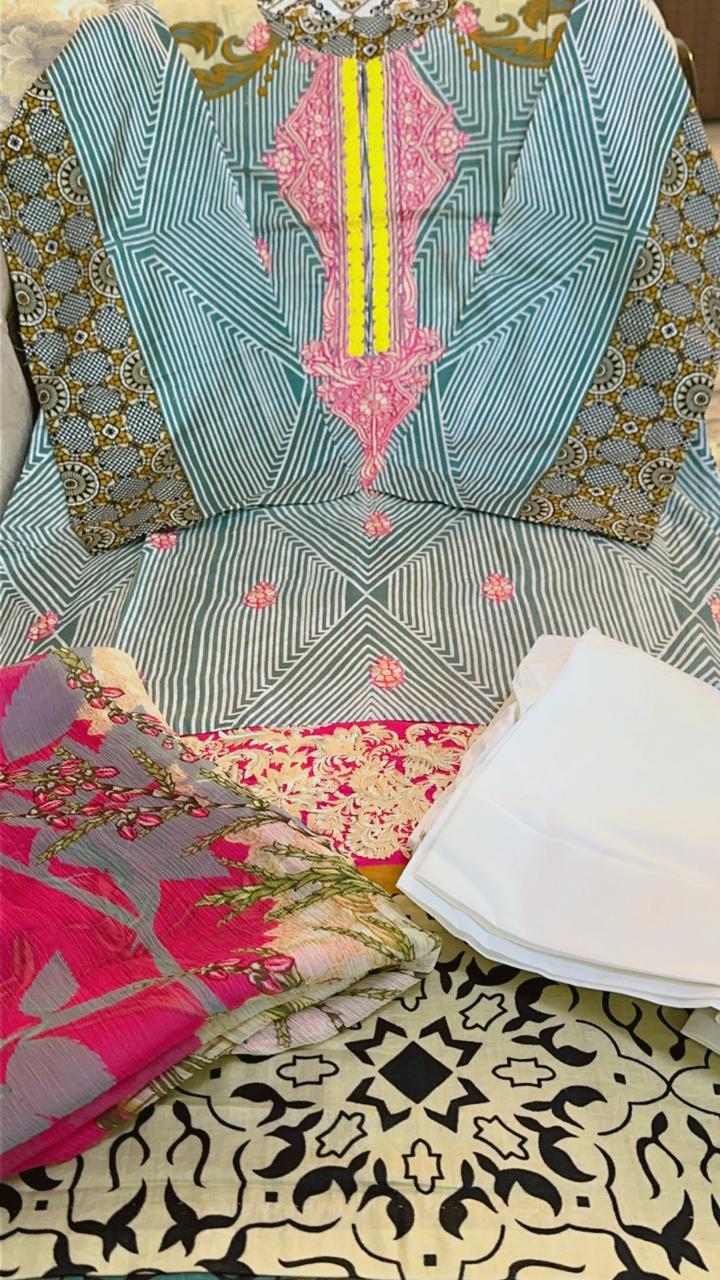 Salwar Kameez | XL Size - Fully Stitched | GZ | OS-017 - Image 2