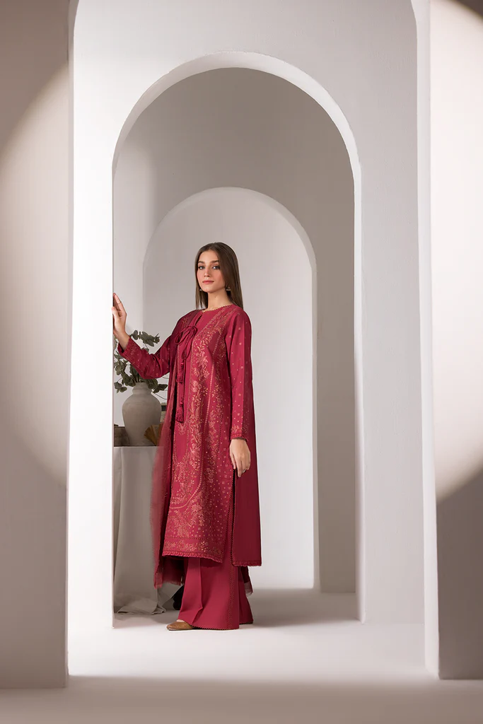 Sobia Nazir Winter Shawl | 6A - Image 2