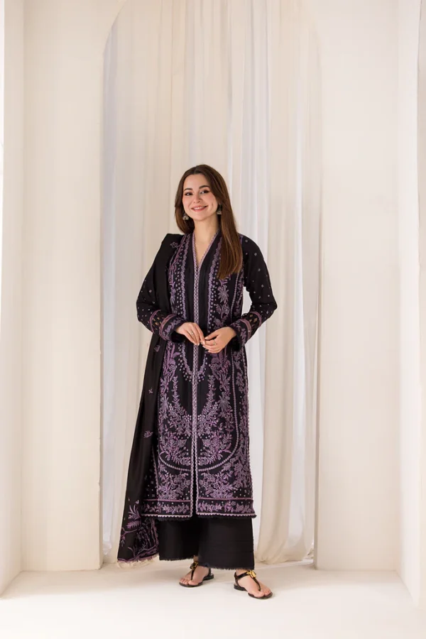 Sobia Nazir Winter Shawl   | 6B
