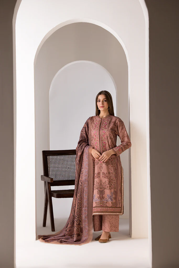 Sobia Nazir Winter Shawl | 7A - Image 3
