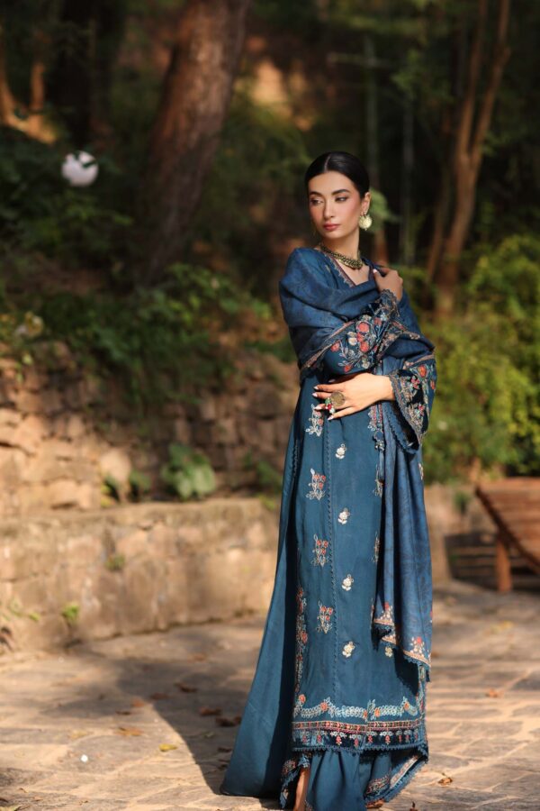 Alternative view of Winter Shawl   Suzaankari by Saadia Aasad | D8