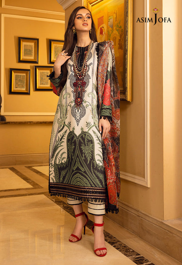 AJAA-11 EMBROIDERED LAWN 3 PCS (GZ-293) - Image 5